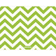 Big Chevron Green and Hot Pink Folded Note Cards Image 2 of 2